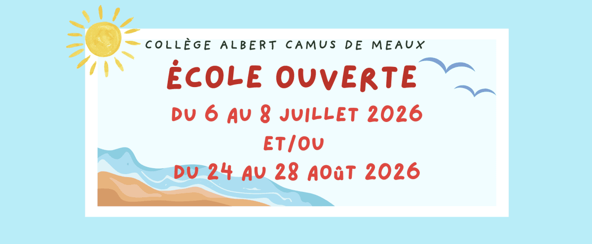 Du 6 au 8 juillet et/ou du 24 au 28 août 2026